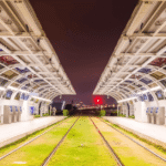 Stadium Metro Station in Dubai